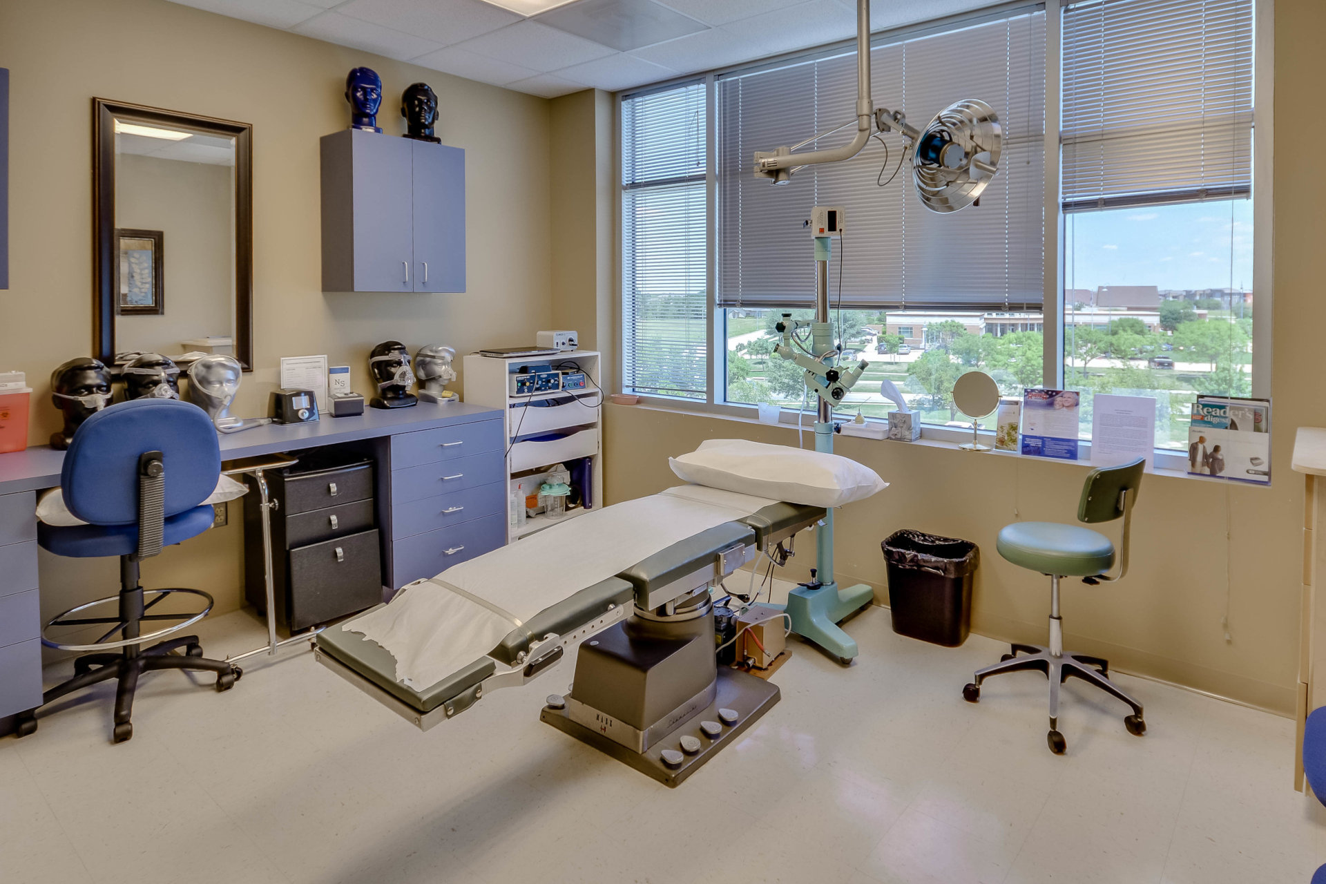 exam room at Audible Hearing Centers